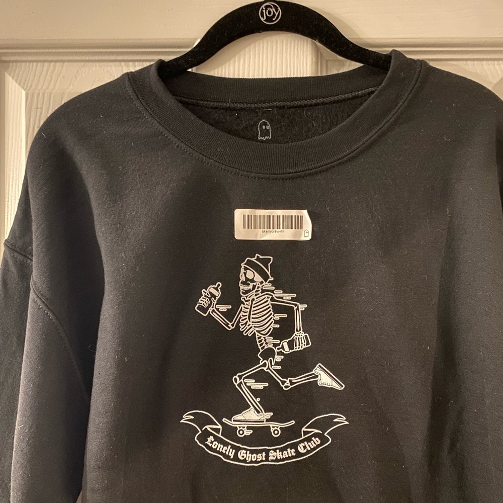 Lonely Ghost Skate Club crew neck sweatshirt - Picture 3 of 3